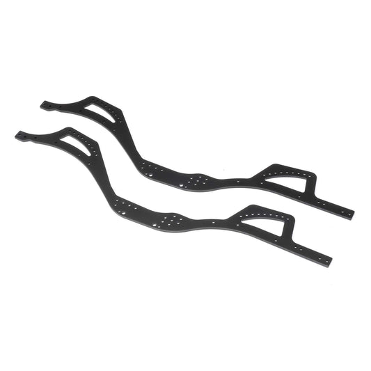 Chassis Rail Set, Alum: 1/10 SCX10 PRO Comp Scaler