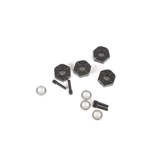 12mm Hex, Screw Shaft & Spacer (4): UTB