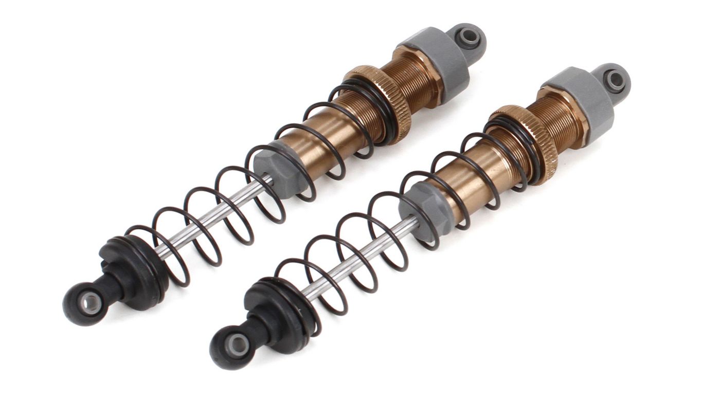 Aluminum Shock Set Rear: 1:10 2wd Cir/Ruk/Torm