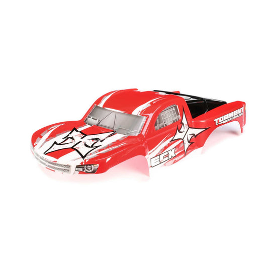 Body, Red/White: 1/10 2WD/4WD Torment