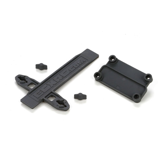 Battery Strap, ESC Plate: 1:10 2wd Ruckus, Torment