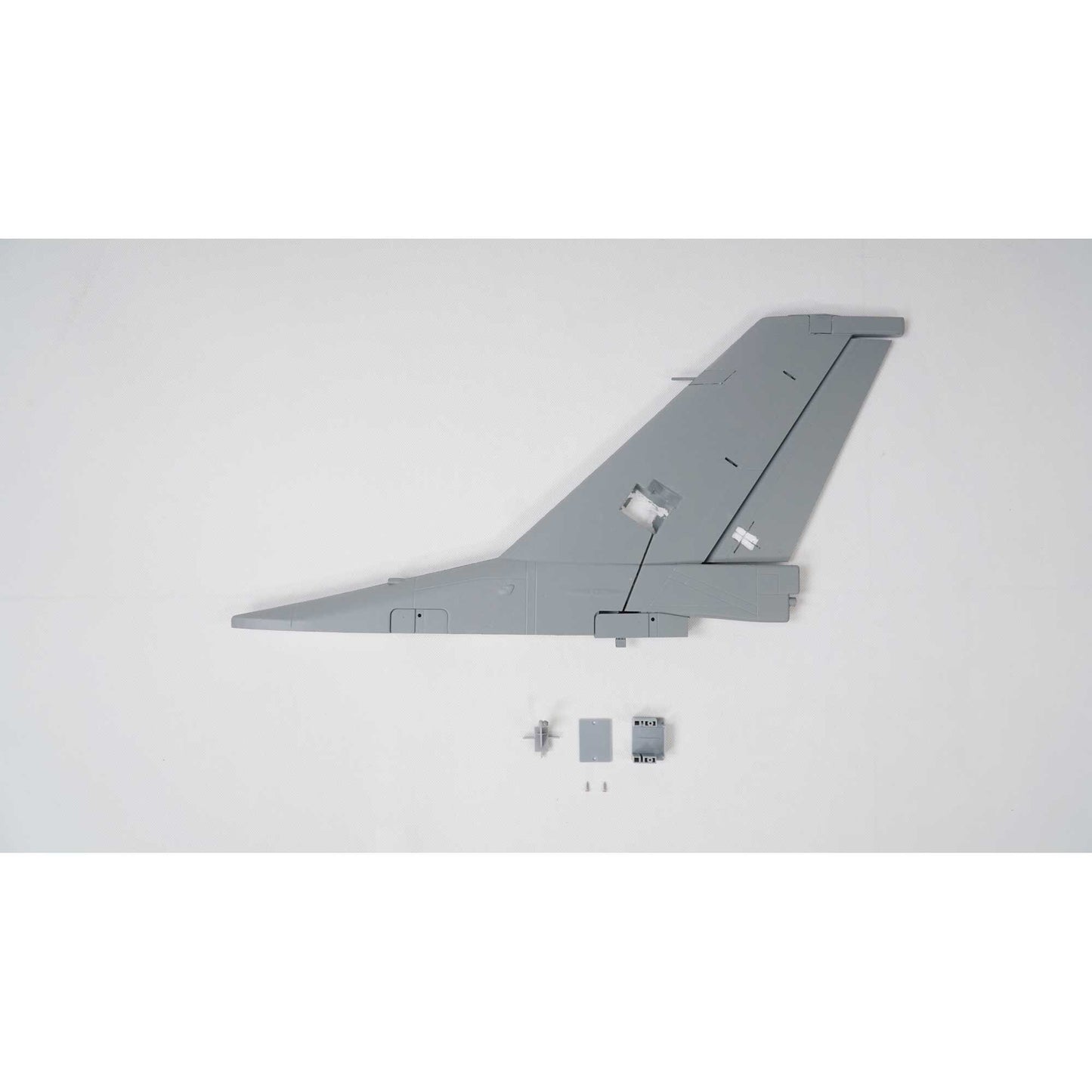 Vertical Fin and Rudder, Grey: F-16 Falcon 80mm