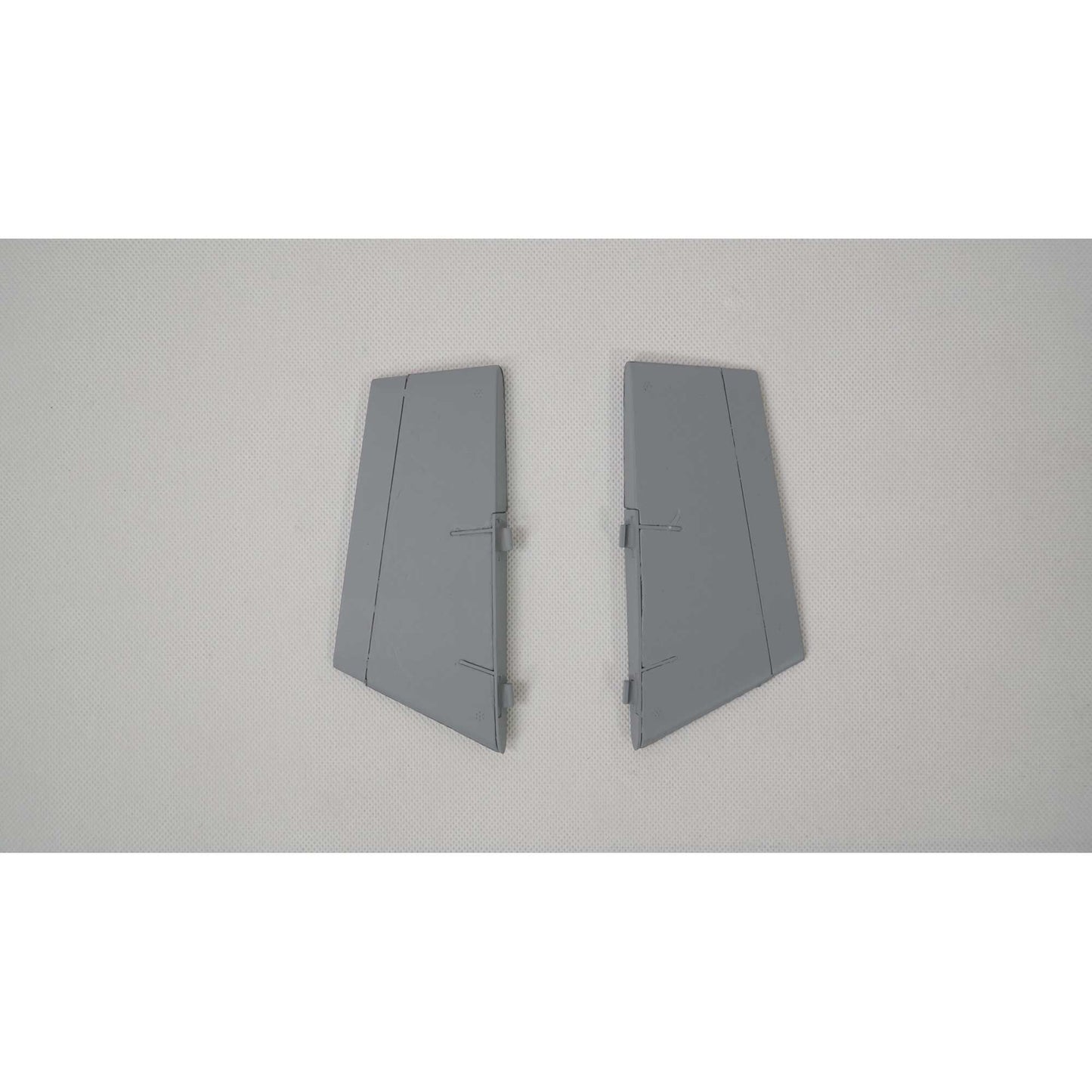 Ventral Fin Set, Grey: F-16 Falcon 80mm