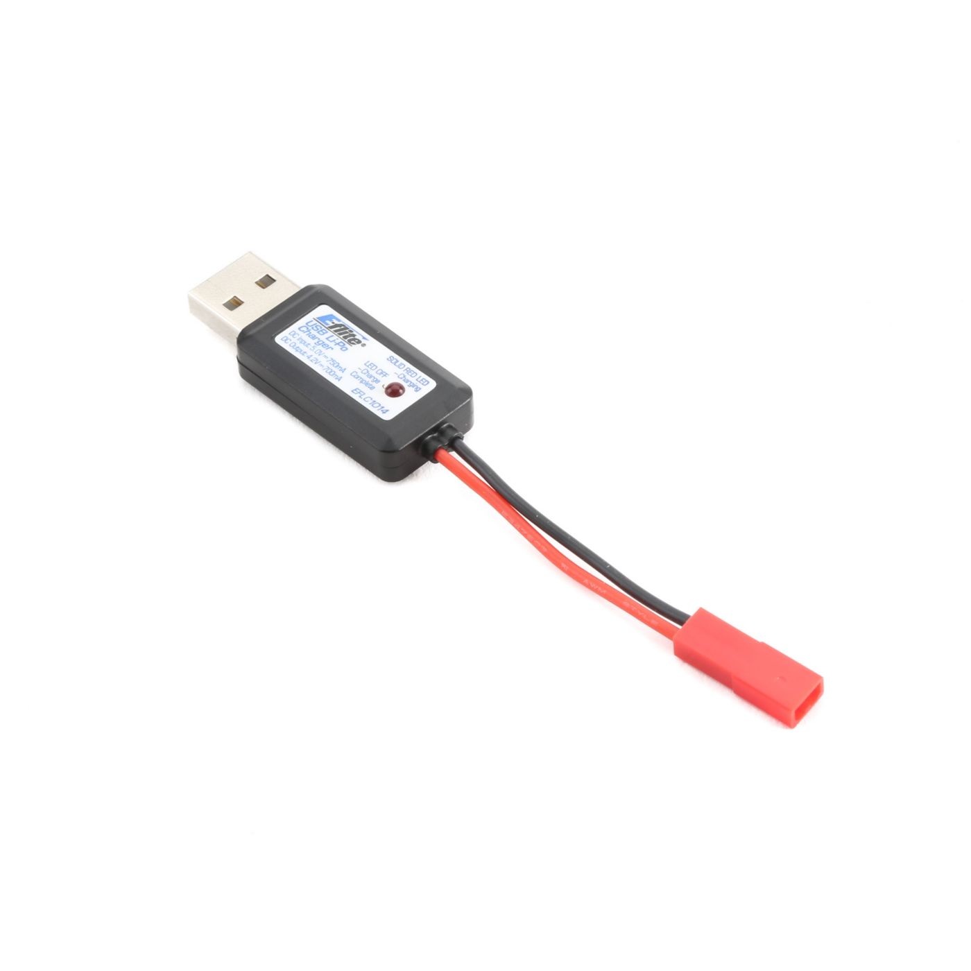 1S USB Li-Po Charger, 700mA, JST