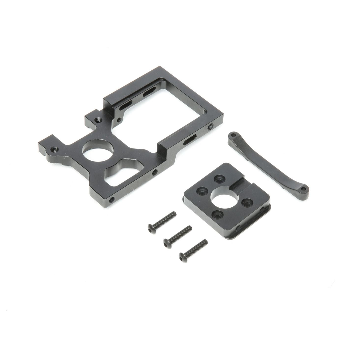 Motor Mount w/Adapter, Black: DBXL-E