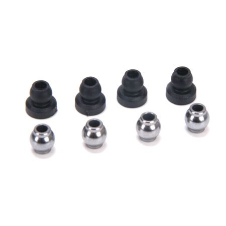 Upper Shock Bushings&Lower Shock Pivot Ball(4):CCR