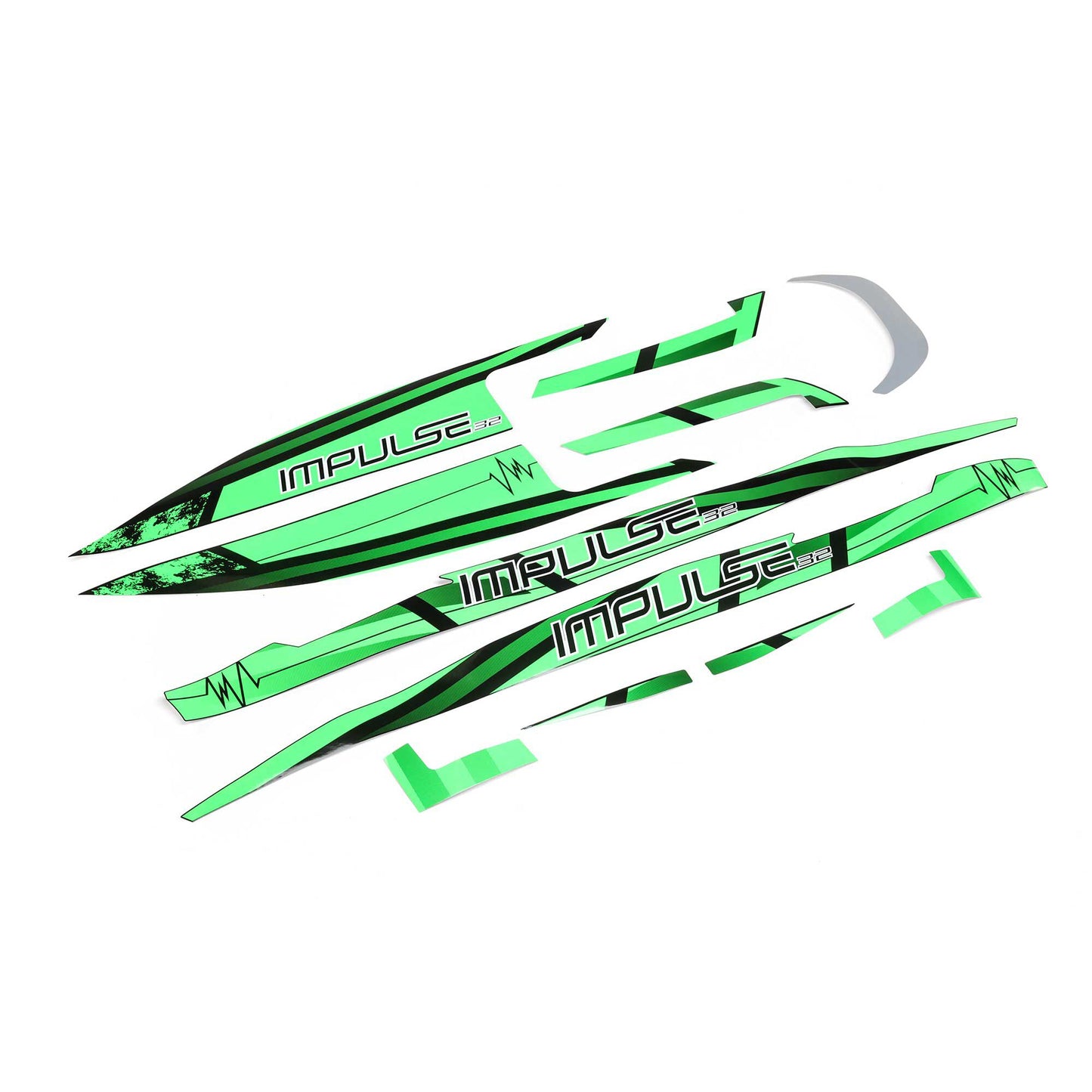 Decal Set Black/Green: Impulse 32