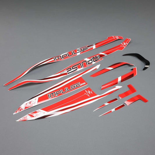 Decal Set White/Red: Impulse 32