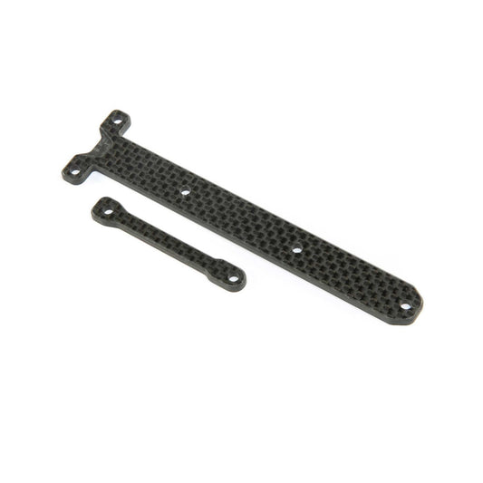 Carbon Chassis Brace Support Set: 22X-4