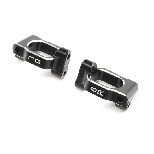 Caster Block Set, 6 deg, Aluminum: 22X-4