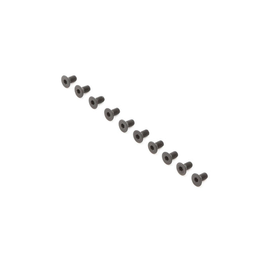 Flat Head Screws, M3 x 6mm (10)