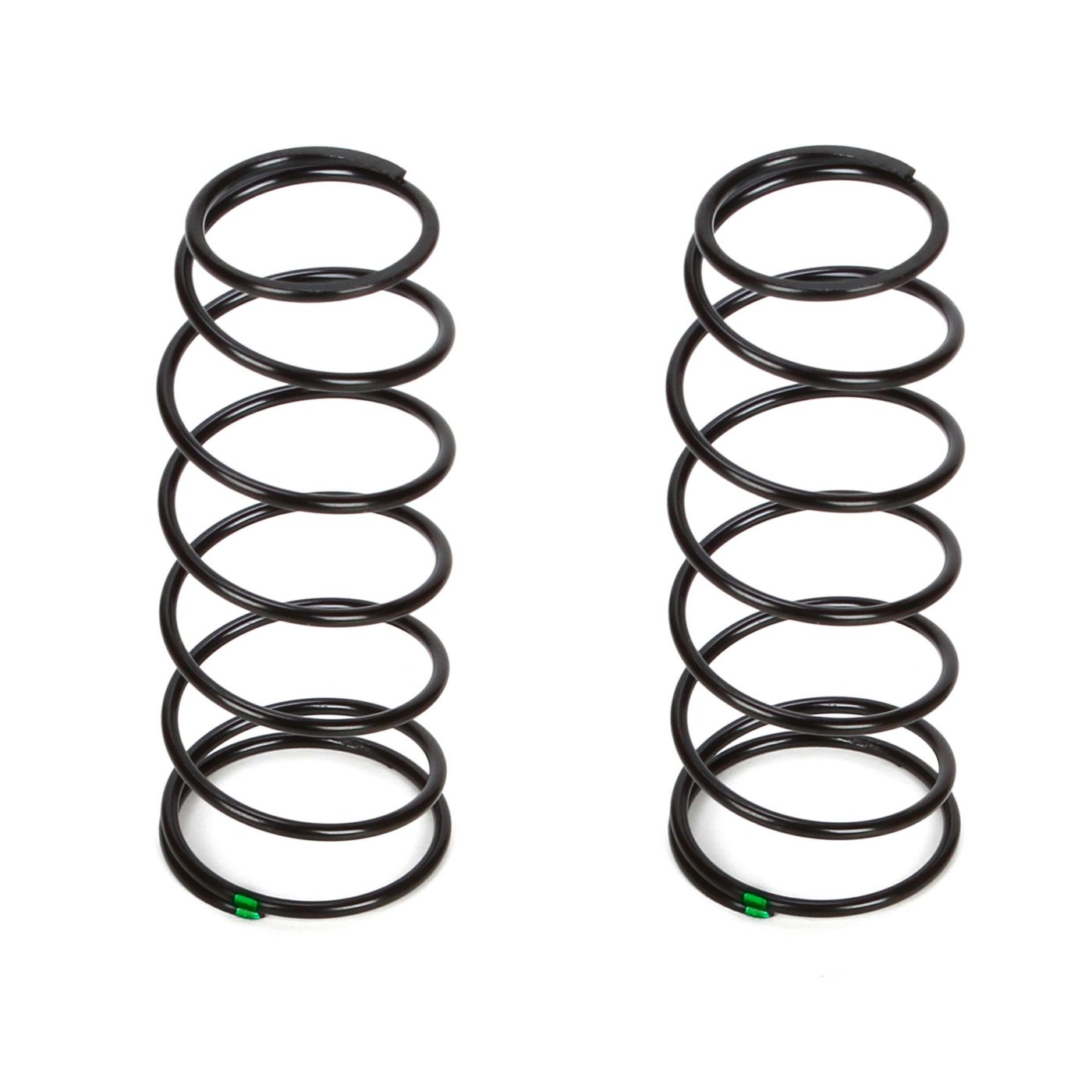 16mm FR Shk Spring, 4.8 Rate, Green (2): 8B 3.0