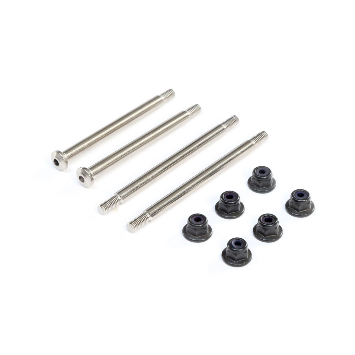 Outer Hinge Pins, 3.5mm, Electro Nickel (2xF&R): 8X