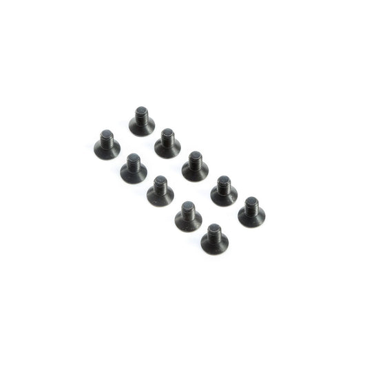 Flat Head Screws, M4x8mm (10)