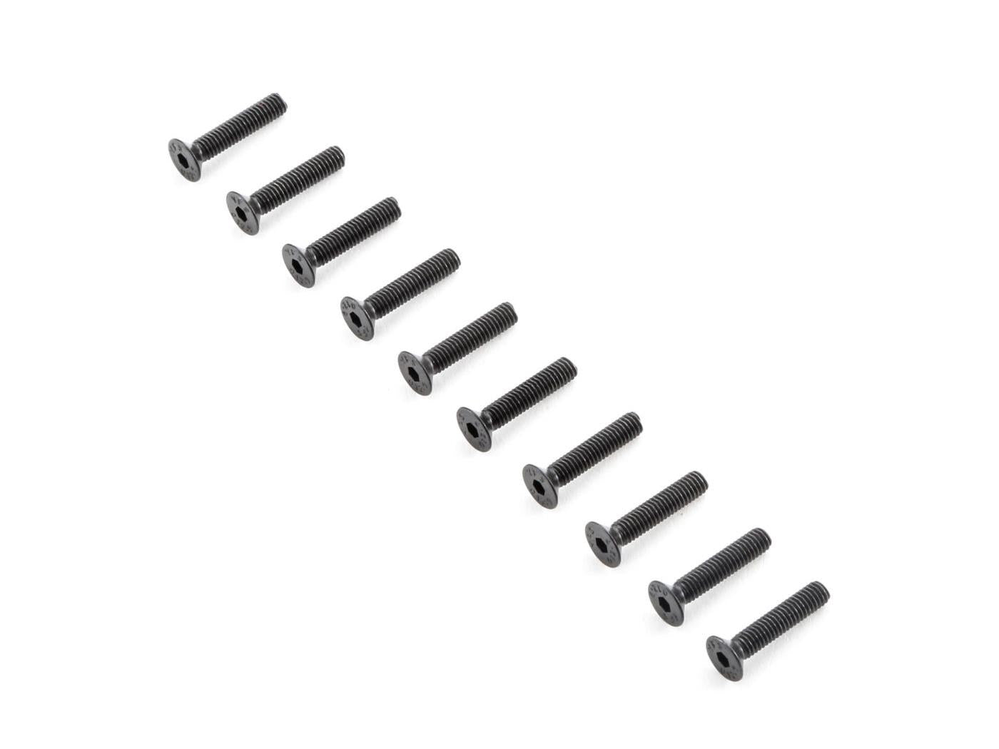 Flat Head Screws, M4x20mm (10)