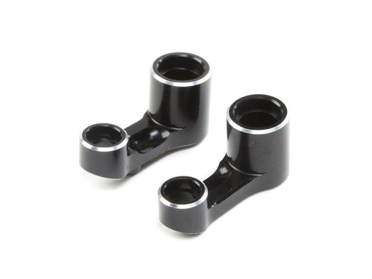 Bell Crank Set, Aluminum, Black: 22 5.0