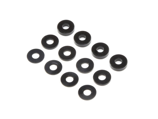 M3 Aluminum Washer Set, Black (4ea)