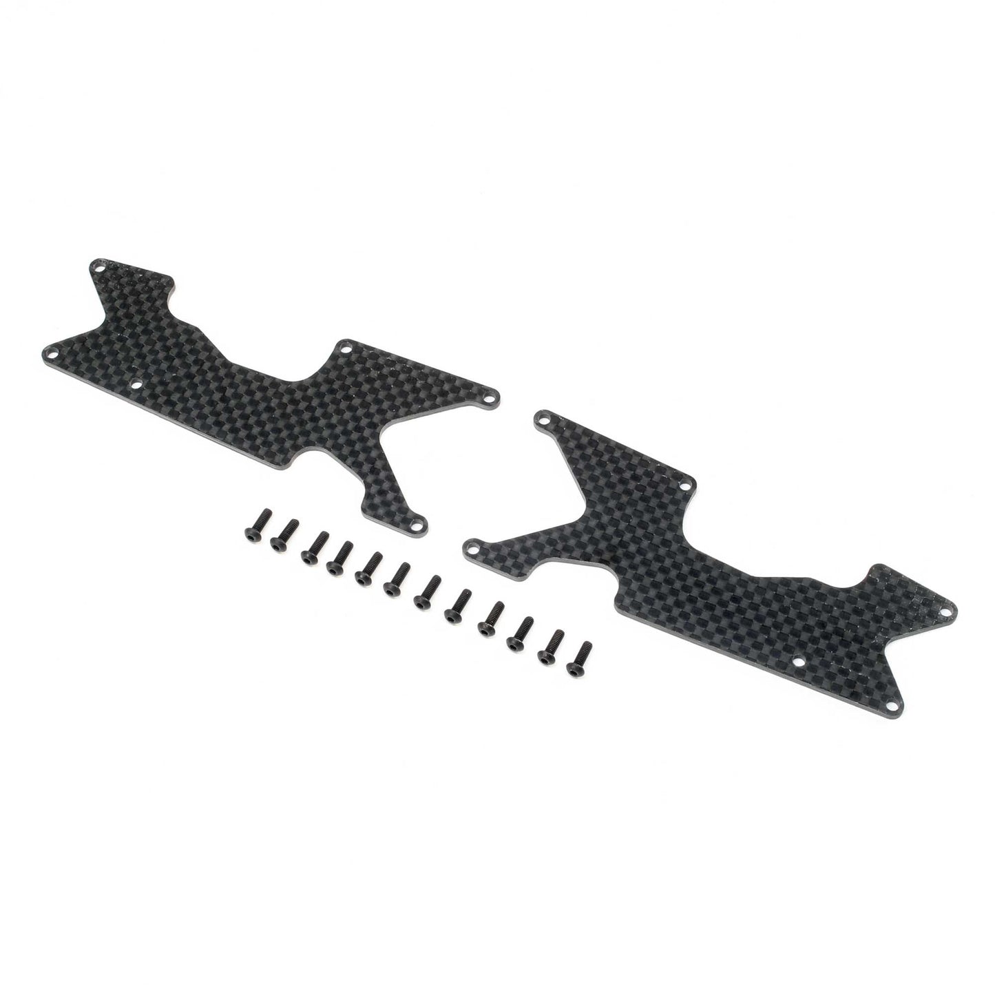 Rear Arm Inserts, Carbon: 8XT