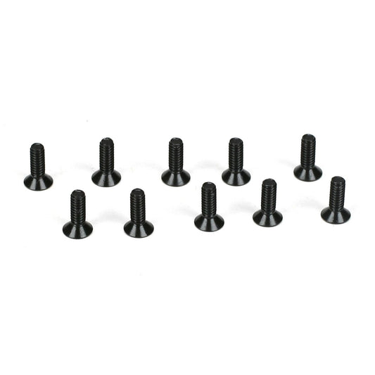 Flathead Screws, M2 x 6mm (10)