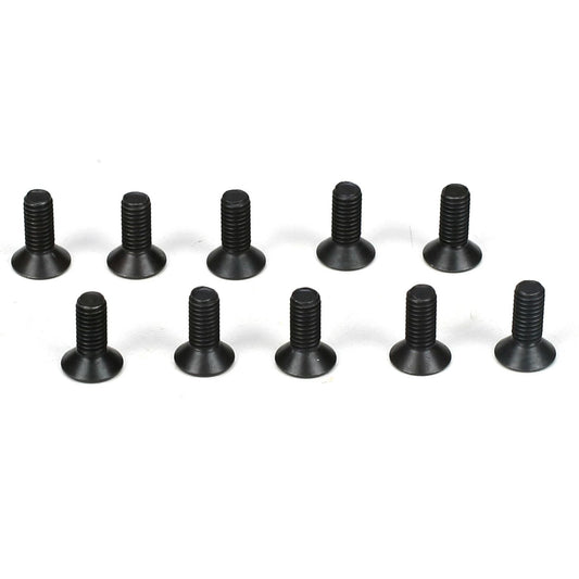 Flathead Screws, M3 x 8mm (10)