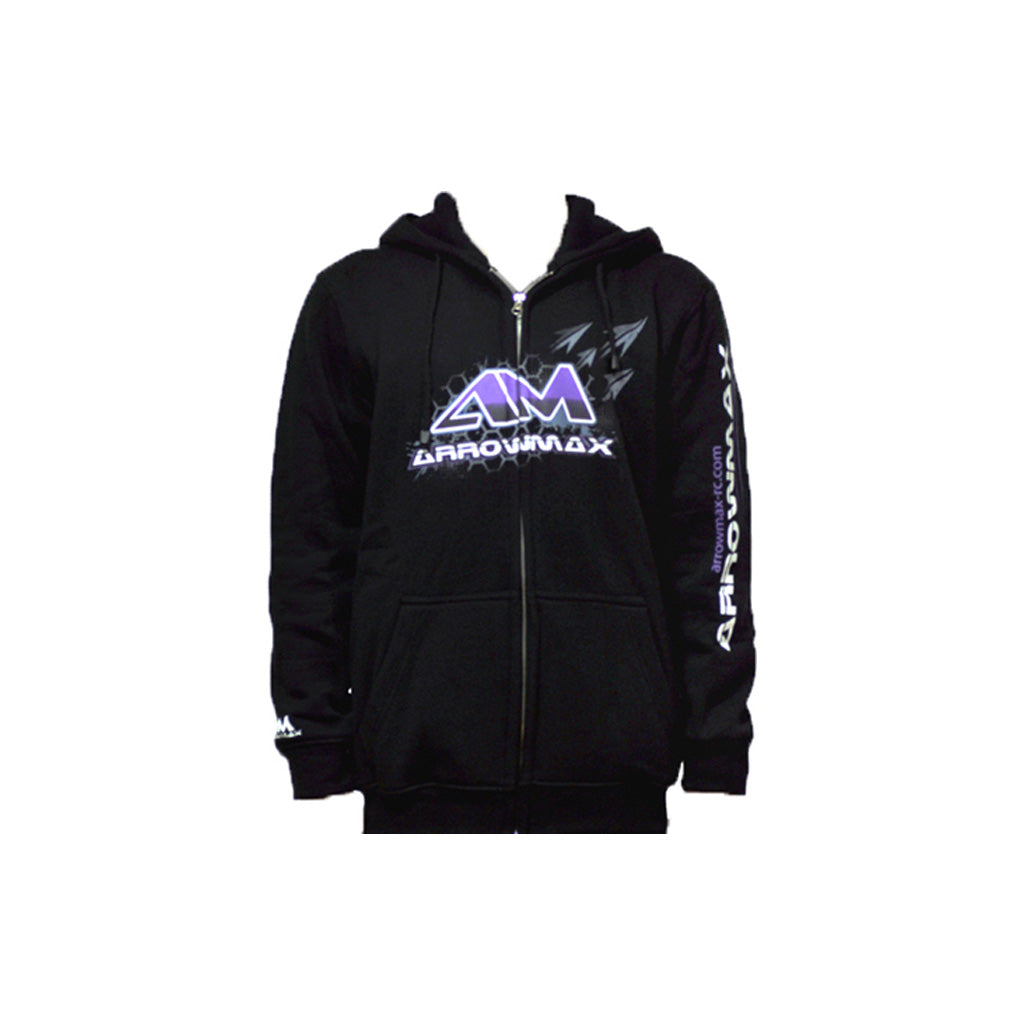 Arrowmax Sweater Hooded - Black (S)