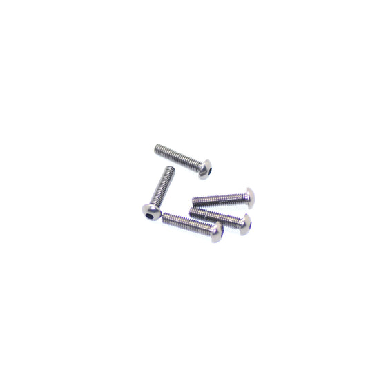 Alu Screw Allen Roundhead M3 x 14 Grey (5)