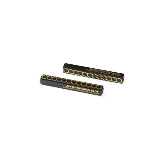 Chassis Droop Gauge Blocks 10mm Blk -2pcs