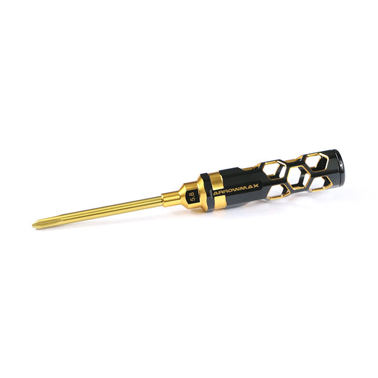 Phillips Screwdriver 5.8 x 100mm Black Golden