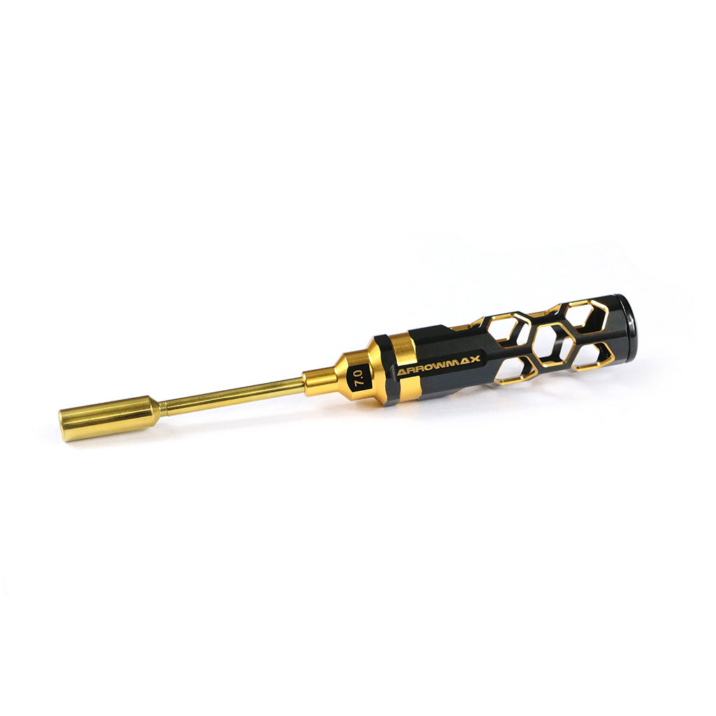 Nut Driver 7.0 x 100mm Black Golden