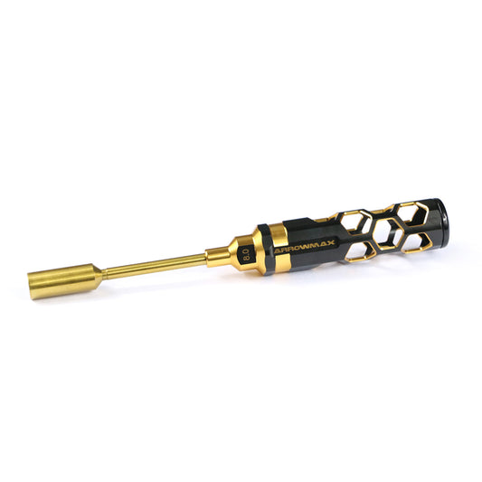 Nut Driver 8.0 x 100mm Black Golden