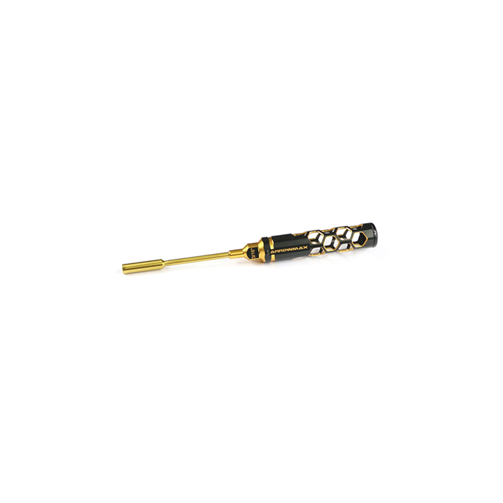 Nut Driver 3/16"(4.76mm)x 100mm Black Golden