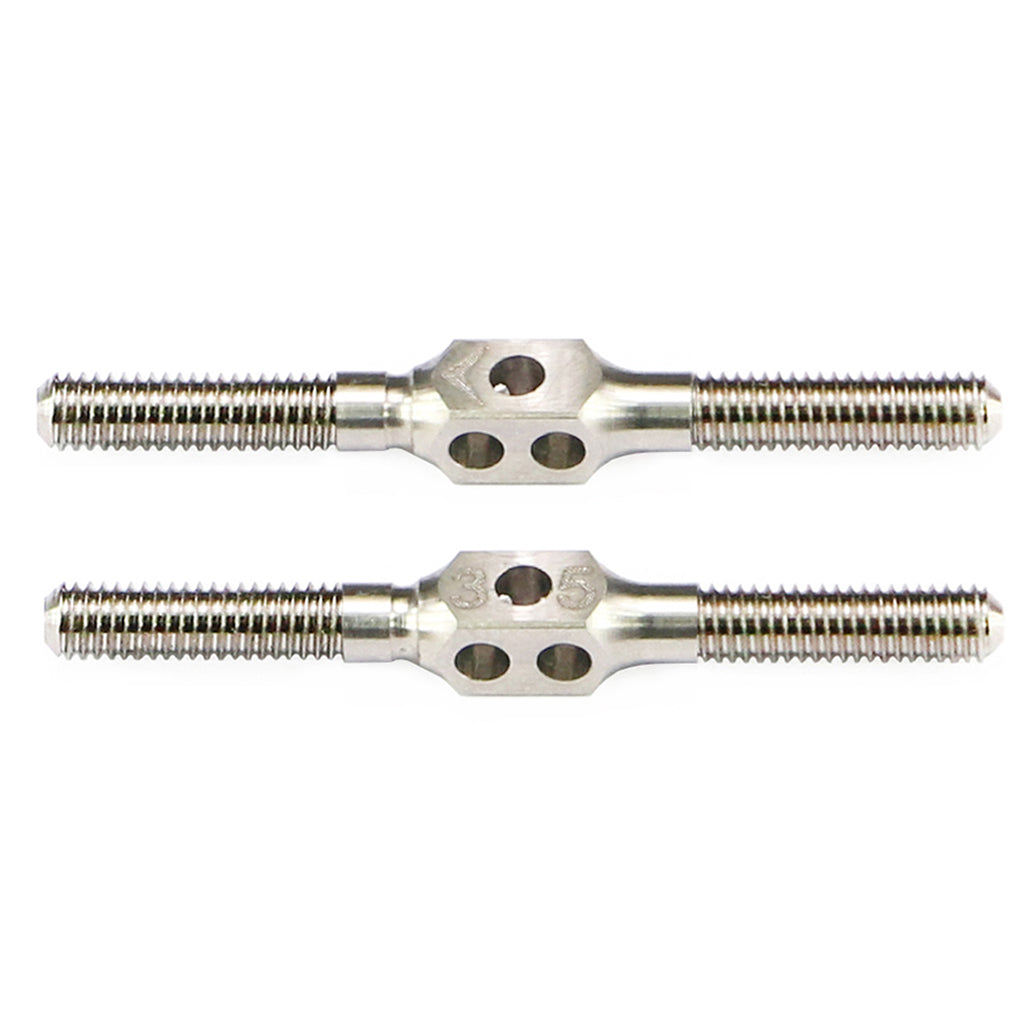 64 Ti Turnbuckle 3mm x 35mm (1-3/8") - (2)