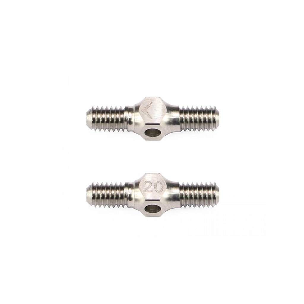 64 Ti Turnbuckle 4mm x 20mm - (2)