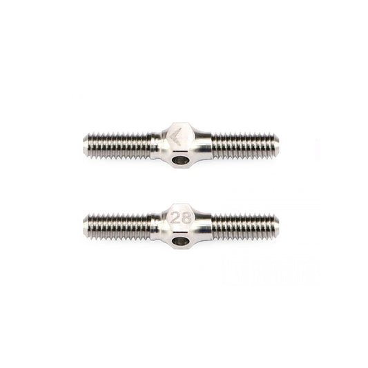 64 Ti Turnbuckle 4mm x 28mm (1-1/8") - (2)