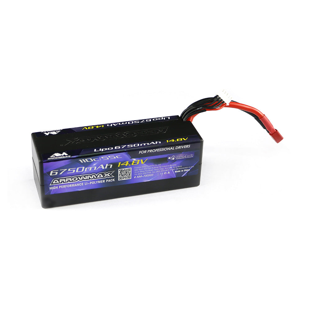 AM Lipo 6750mAh 4S - 14.8V 55C/110C