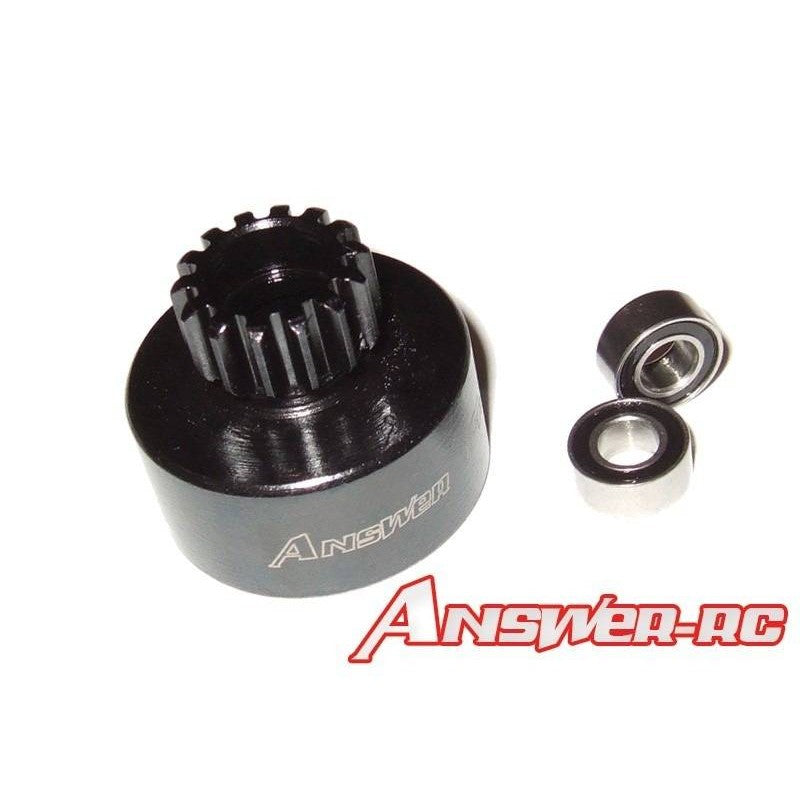 Answer-RC 15t Clutch Bell with 2x Bearings.