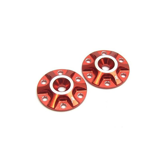 Answer RC 1/8 Wing Washers - SPOKES - 2pcs - RED