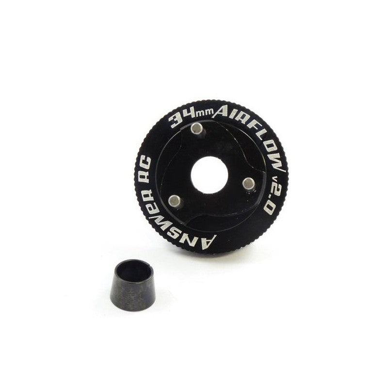 Answer RC 34mm Airflow Flywheel 3 Pin v.2.0 - BLACK