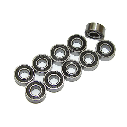 Answer-RC 3*7*3 "SP" Bearings 10pk Rubber Seal / Metal Shield.