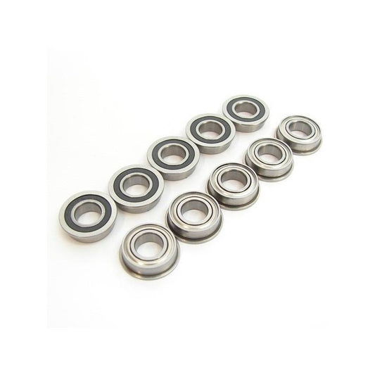 Answer-RC 8*16*5 Flanged Wheel / Diff Bearings 10pk Rubber Seal / Metal Shield.