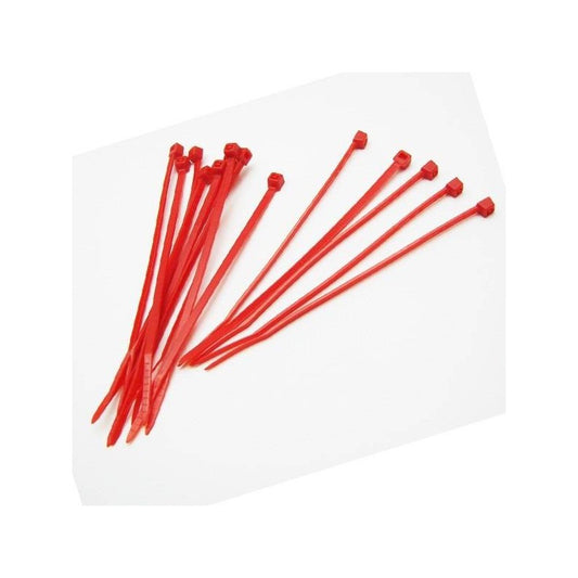 Answer RC Cable Tie 2.5 x 100mm Red - 15pcs