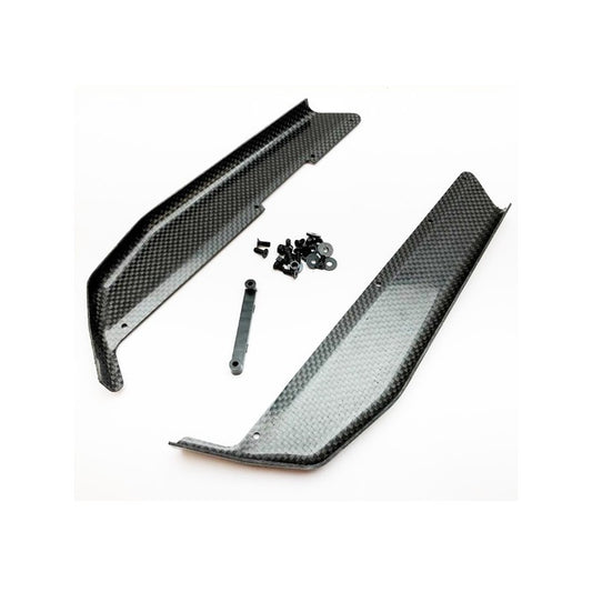 Answer-RC Carbon Kevlar Chassis Side Guards - TLR 8ightX