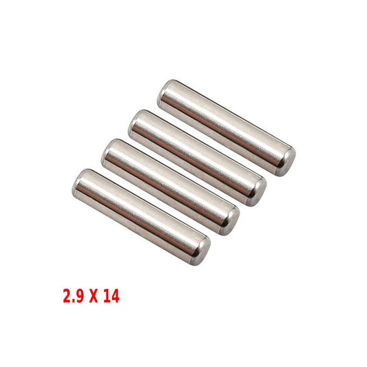 Answer-RC Hardened Steel Pins 2.9 x 14mm Kyosho 1/8 - 4 pcs