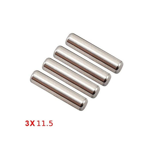 Answer-RC Hardened Steel Pins 3mm x 11.5mm - 4 pcs