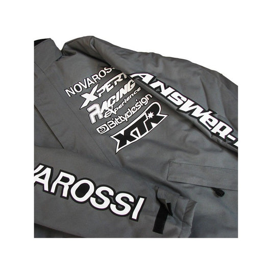 Answer RC HB Racing Novarossi Winter Coat - GREY - Large 40" Chest