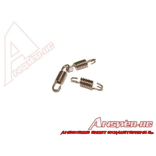 Answer-RC short exhaust spring 3pcs .21+