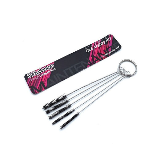 Bittydesign Airbrush Cleaning set - 5 nylon brushes sizes