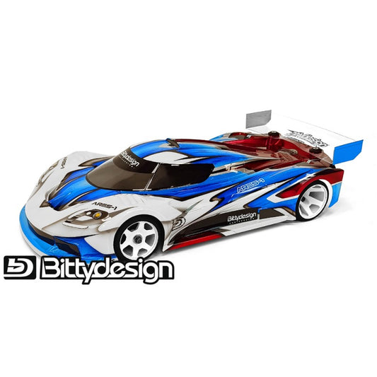 Bittydesign ARES-1 GT12 Clear Body - 1/12 Supastox Class