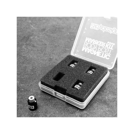 Bittydesign Magnetic Body Post Marker Kit - Black - 4pcs