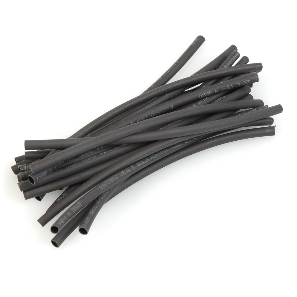 Heatshrink 2.0mm dia Black - 20pcs